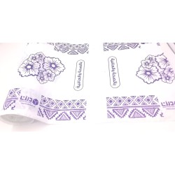 سفرة طعام سميكة مطبوعة مقاس ١٢٠*١٤٠ سم - رول ٢٥ سفرة