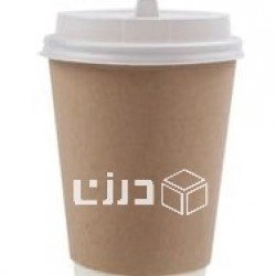 أكواب ورقية دبل أسود/بيج/أبيض مع الغطاء - (25 كوب في مغلف) أكواب ورقية دبل أسود/بيج/أبيض مع الغطاء - (25 كوب في مغلف)