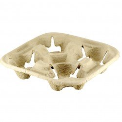 حامل أكواب كرتون (شدة ١٠ حبات)