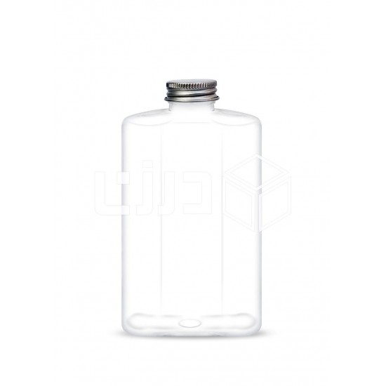 علبة مشروبات باردة شفافة غطاء ألمنيوم - مقاسات متعددة (شدة 6 علب)